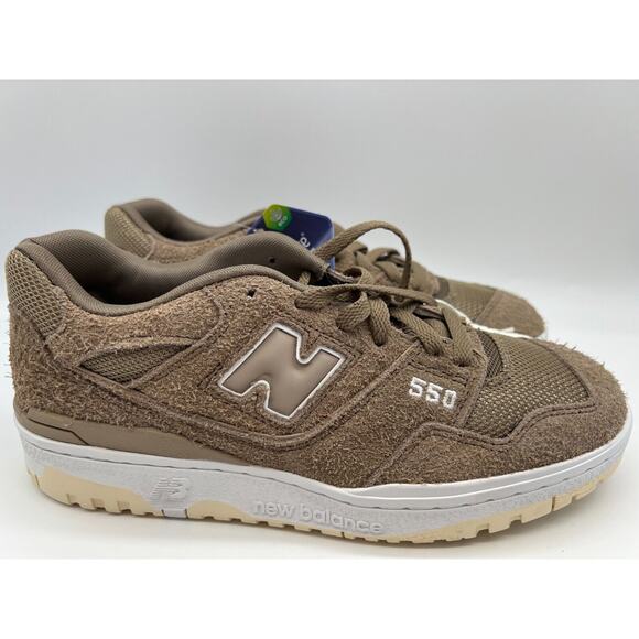 New Balance Other - New Balance 550 Suede Mushroom BB550PHA Sneakers Men's Size 9